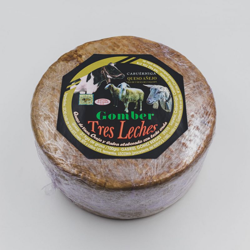 Queso de 3 leches de vaca, cabra y oveja (600 g)