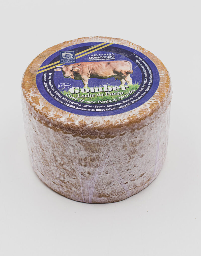 Queso viejo de vaca con leche de pasto ( cuña de 500 grs,) - Imagen 2